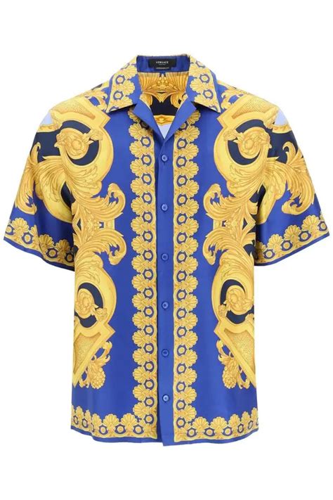 Versace Barocco Bowling Shirt 